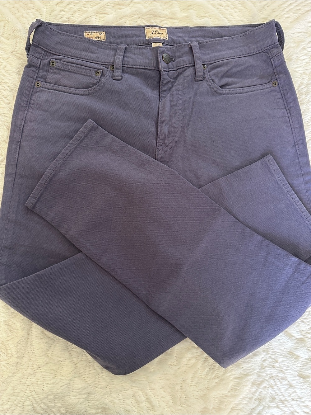 J. Crew Men's Slim Jeans in Dusty Blue